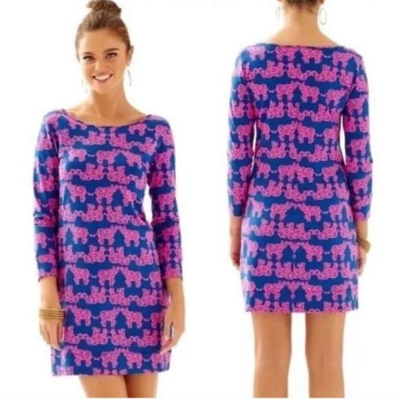 Lilly Pulitzer Elephant Print